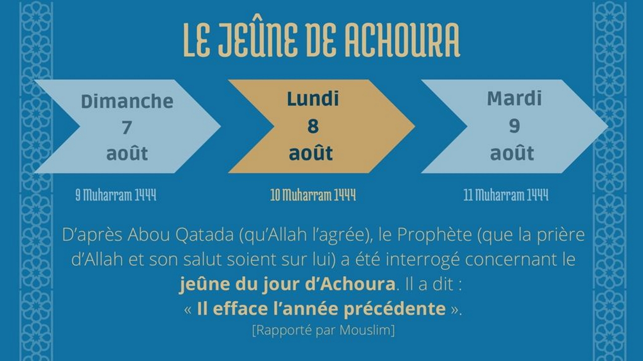 Jeûne du jour de Achoura'